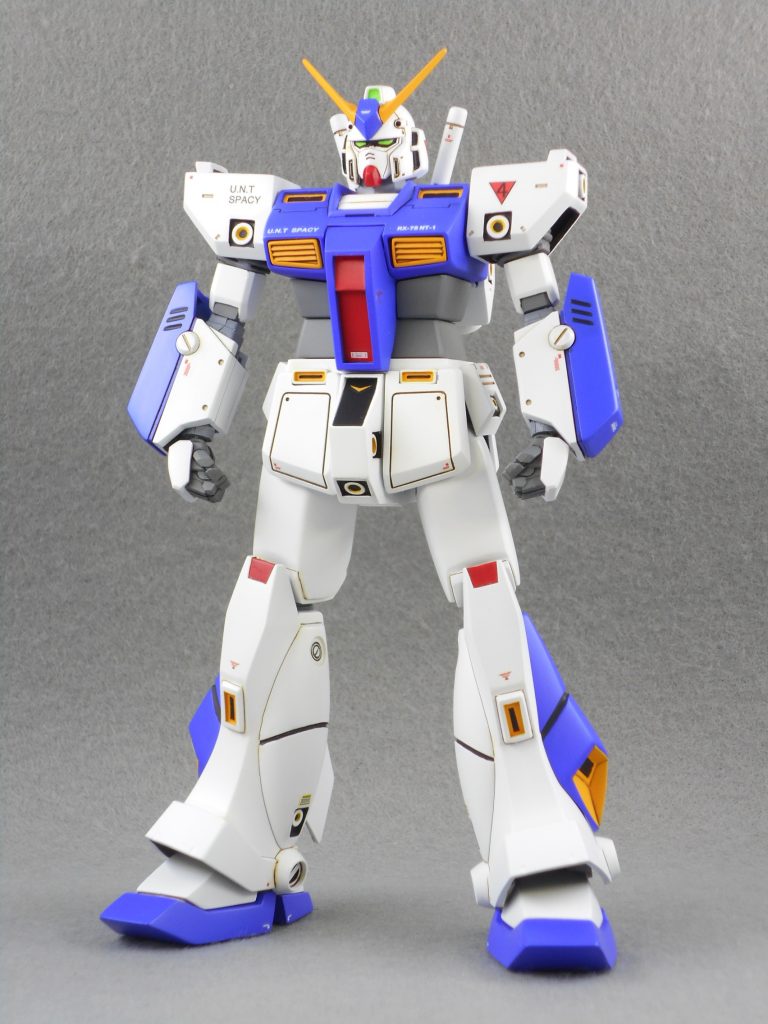 ベストを尽くせ！ | 旧キットガンダムNT-1アレックスをカッコ良く作る – 完成編 – Image Name 