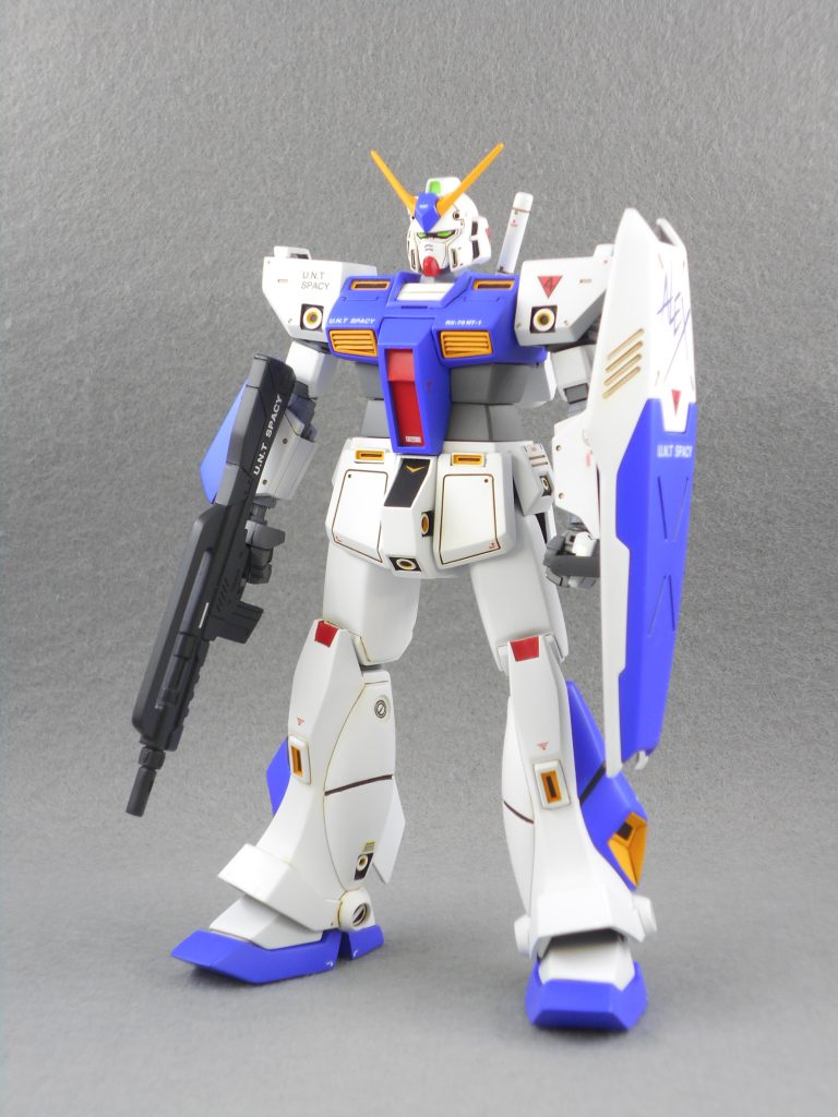 ベストを尽くせ！ | 旧キットガンダムNT-1アレックスをカッコ良く作る – 完成編 – Image Name 