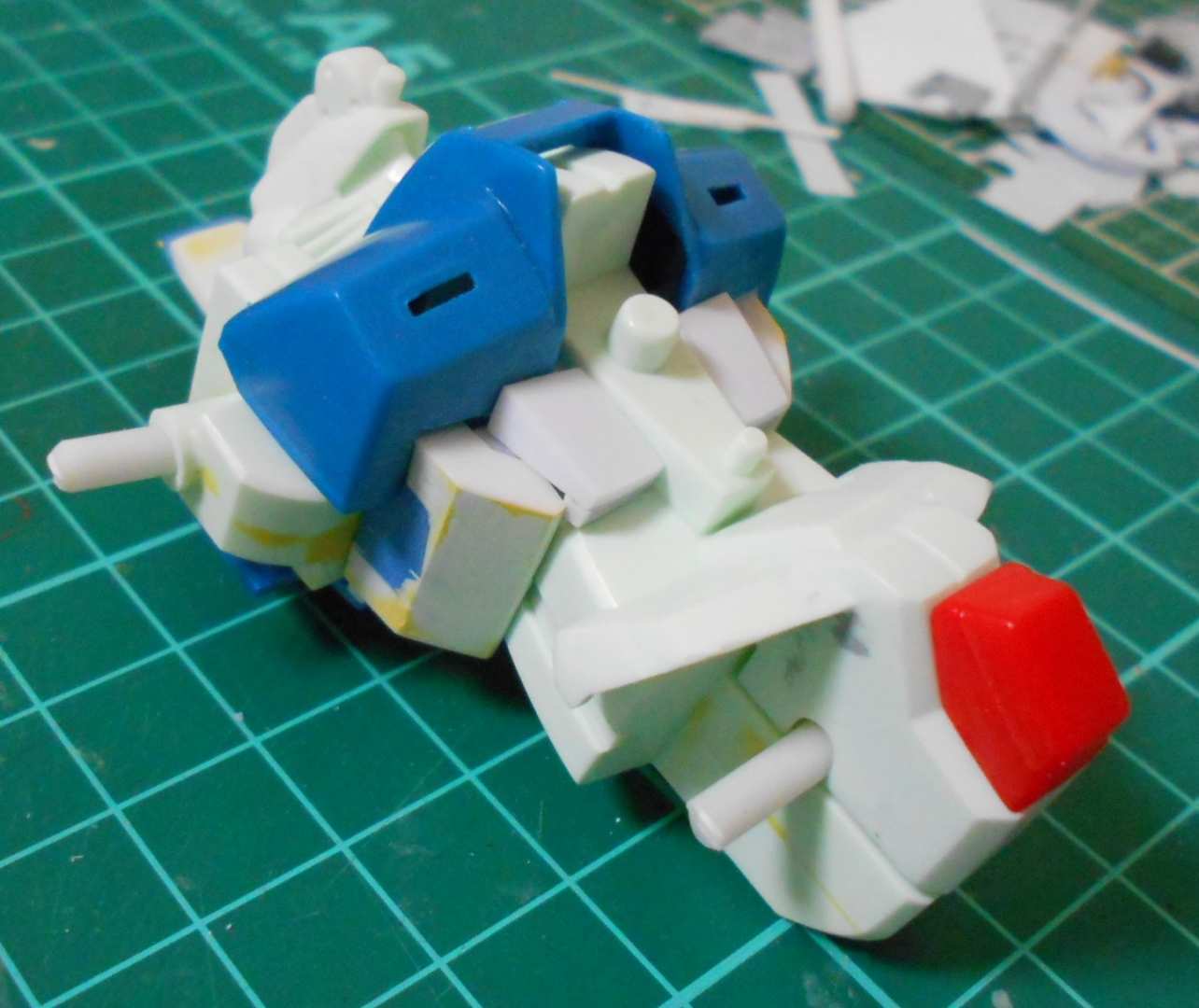 ベストを尽くせ! | 旧キットSガンダムをカッコよく作る – 胴体編03 –DSCN4572 ベストを尽くせ! | 旧キットSガンダムをカッコよく作る – 胴体編03 –DSCN4572