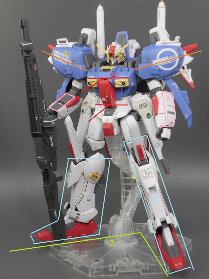 ベストを尽くせ! | ガンプラをカッコよく作るには – プロポーション編 –DSCN5468 ベストを尽くせ! | ガンプラをカッコよく作るには – プロポーション編 –DSCN5468